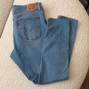 Levi's Light Blue 311 Shaping Skinny Jeans